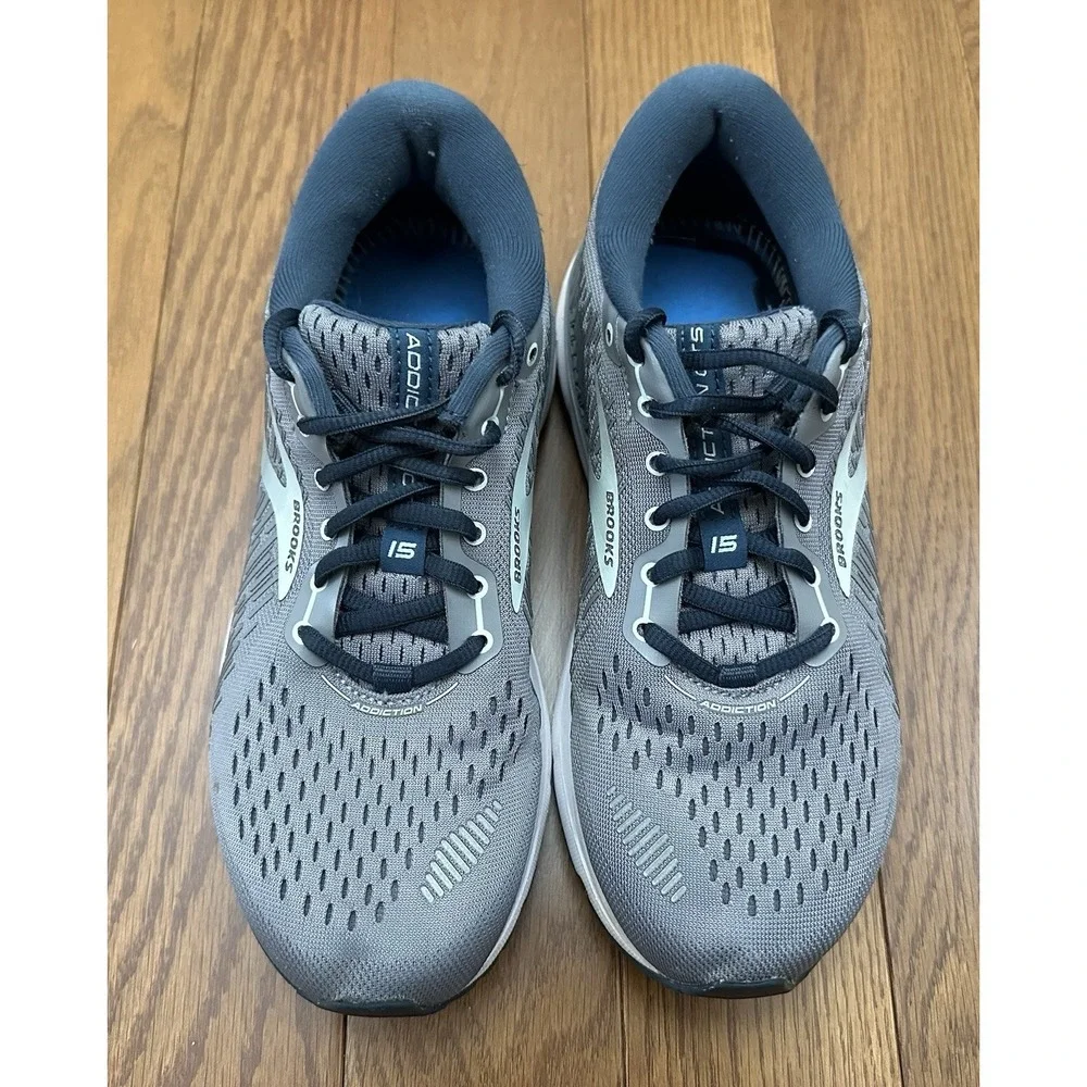 Brooks Addiction GTS 15 Women's Running Shoes Size 8.5B Gray 1203521B099